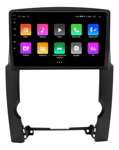 Multimidia Sorento 09/12 9p Android 13 Carplay 2gb 64gb