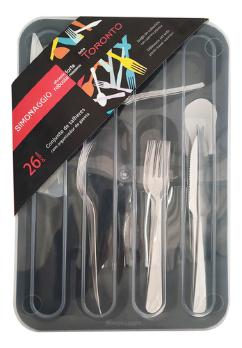 Organizador De Talheres Faca De Cozinha E Jogo Faqueiro Inox