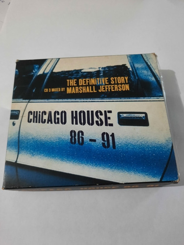 Chicago House 86-91  - 3 Cds Mixed By Marshall Jefferson  Uk