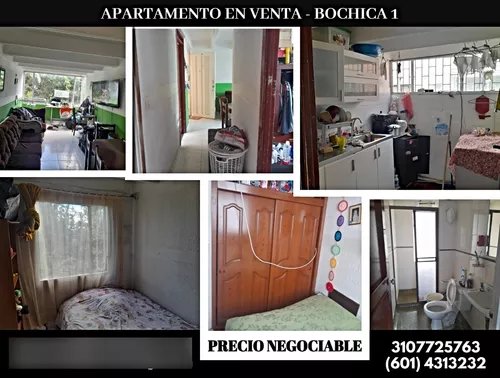 Apartamento En Venta Bochica I (engativá-bogotá D.c)