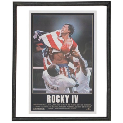 Poster Con Marco Decorativo: Rocky Iv