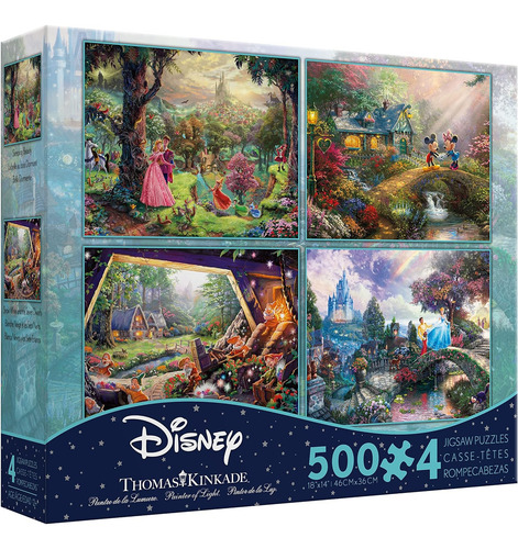 Ceco - 4 En 1 Multipack - Thomas Kinkade - Colección Disney