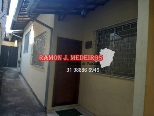 Imagem 3 de 24 de Bairro Copacabana Excelente Casa Colonial Geminada 2qts Sendo 1 Suíte Próximo Av. Central/portugal Em Bhte-mg