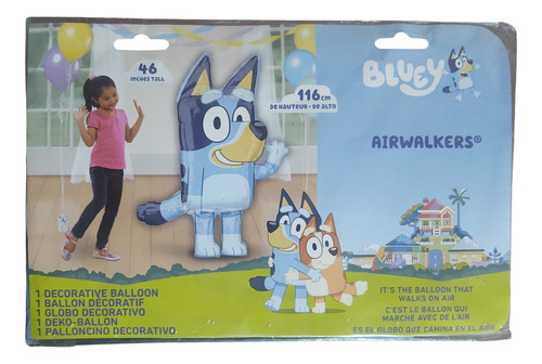 Bluey Globo Gigante Airwalker 116 Cm