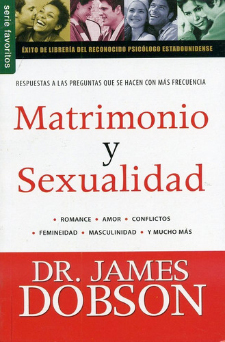 Matrimonio Y Sexualidad Volumen 01 Bolsillo®