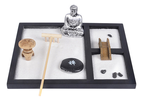 Artesanía De Mesa Zen Sand, Decoración De Jardín Zen, Hogar