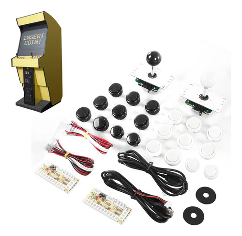 Joystick Usb Mesa Games Coder For 2 Player