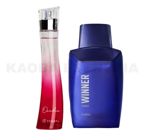 Perfume Osadía Dama + Winner Sport - mL a $567