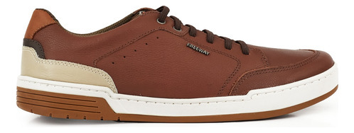 Zapatilla Hombre Cuero Urbana Freeway Sneakers Briganti Goma