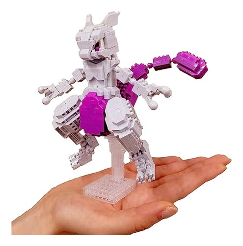 Nanoblock - Pokémon - Edición Deluxe De Mewtwo,