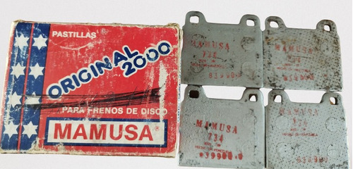 Pastillas De Freno Mercedes Benz 300 Volkswagen Mamusa 734