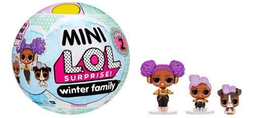 Set De Muñecas Mini Lol Family Winter L.o.l 583943eu