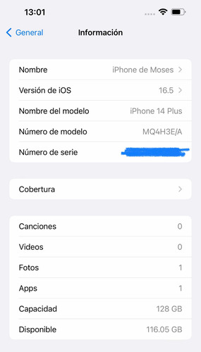 iPhone 14 Plus - Usado Buen Estado