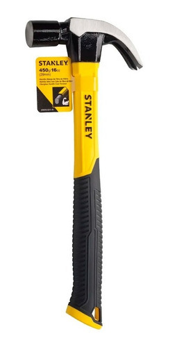 Imagen 2 de 4 de Martillo Carpintero Stanley 16oz Mango Fibra Vidrio