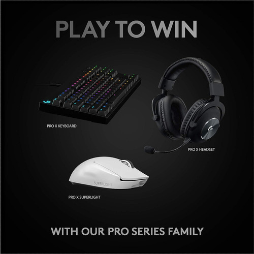Logitech G Pro X Mouse Gamer Superlight Hero 25k Inalambrico