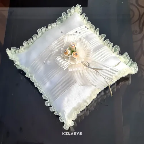 Almohada Ni a Aros Para Matrimonio Boda Religiosa Cuotas sin inter s