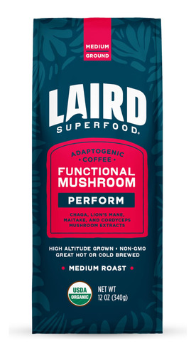 Laird Superfood Cafe Peruano De Tostado Medio Con Hongos Fun