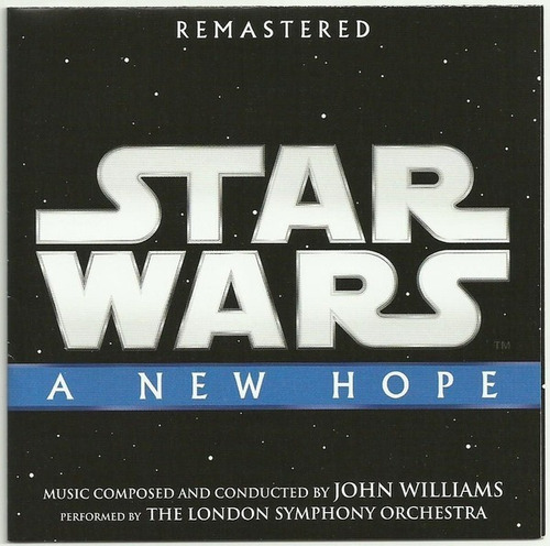 Cd Ost  Star Wars: A New Hope Nuevo Y Sellado Obivinilos