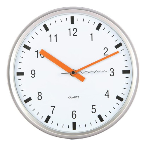 Reloj De Pared Contemporáneo Movimiento Silent Sweep Q...