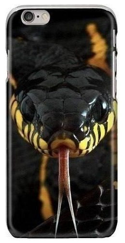 Funda Celular Serpiente Víbora Negra Todos Los Cel 113 *