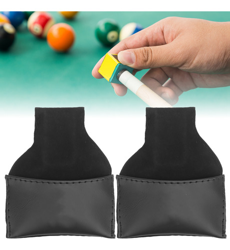 Bolsa De Tiza Pequeña, 2 Piezas, Soporte Para Billar, Mesa D
