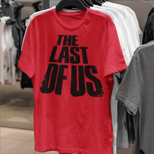 Remeras Estampadas Con Logo De The Last Of Us Grande