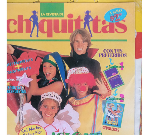 Revista Chiquititas Nº19 Disfraces Vacaciones Carolina Corch