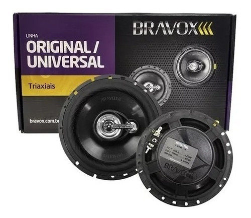 Imagem 1 de 4 de Alto Falante 6 Polegadas Bravox Tr6u Universal 60/120w Rms