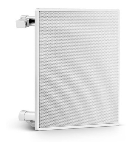 Par Quadrada Embutir Arandela 6 Ambiente Teto 80 Rms Frahm Cor Branco