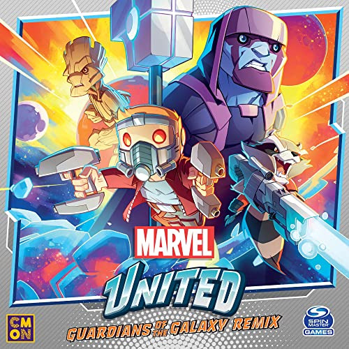 Marvel United Guardians Of The Galaxy Remix Juego De Mesa Ki