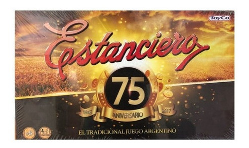 Imagen 1 de 2 de El Estanciero Edicion 75 Aniversario Juego De Mesa Toyco Ful