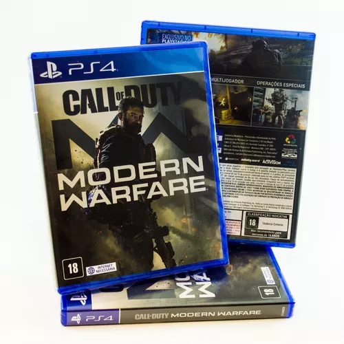 Jogo Call Of Duty Modern Warfare Ps4 Midia Fisica