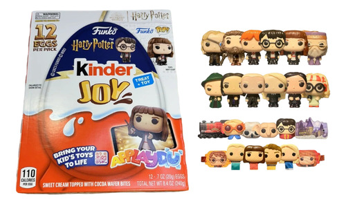 Kit Kinder Joy Funko Harry Potter Importado - Estados Unidos