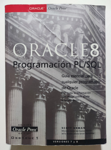 Oracle 8. Programación Pl / Sql. Guía Esencial. Scott Urman  (Reacondicionado)