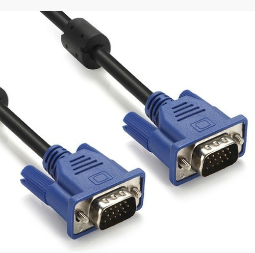 Cable Vga De 1.5 Metros Con Doble Filtro Para Monitor Nuevo