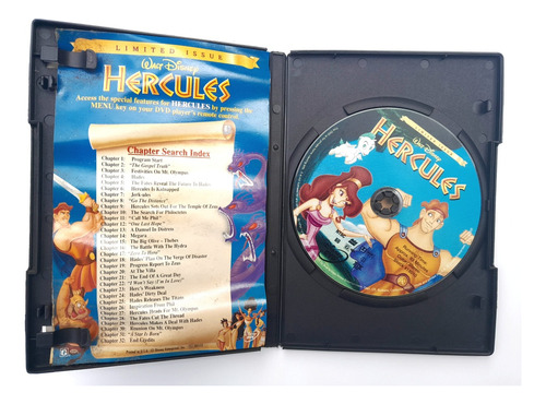 Hercules Disney - Dvd Original - Germanes