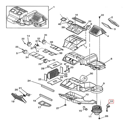 Resistencia Vent Calef Silverado 1500 Hd Classic 5.3 V8 2007
