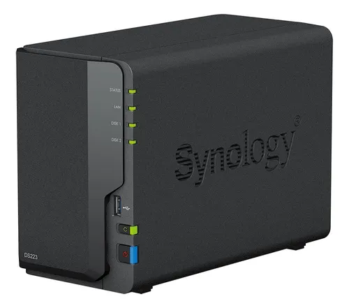 Synology Ds223 Diskstation Nas (realtek Rtd1619b Quad-core 2