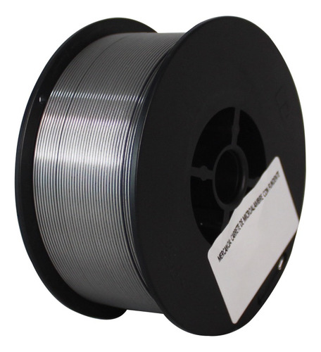 Soldadura Microalambre Flux Core Con Fundente 5kg Hab 0.8 Mm Punta Gris