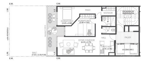 Departamento - Nueva Cordoba