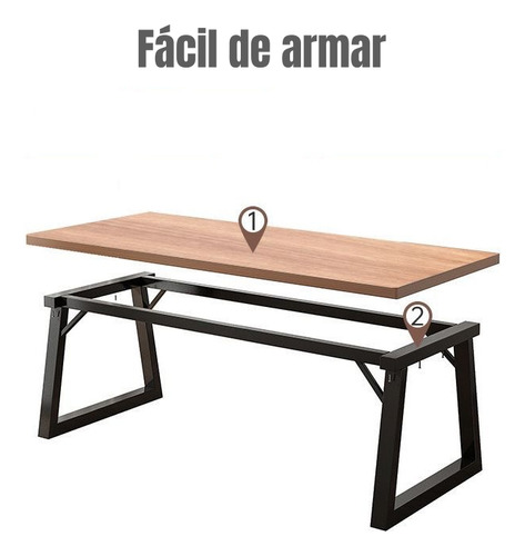 Escritorio Mesa 140*60*75cm By Lubabycas