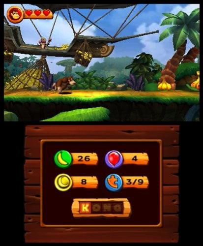 Donkey Kong Country Returns 3ds (en D3 Gamers