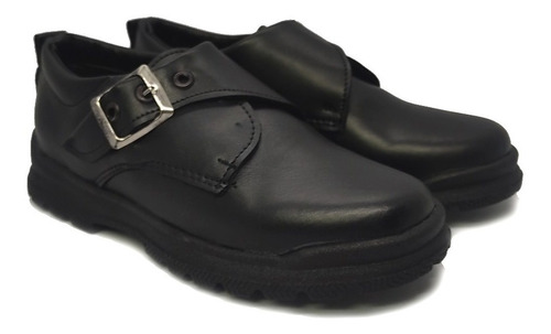 Zapato Escolar Vestir Color Negro A.facundo