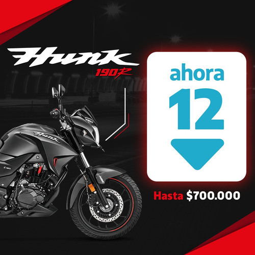 Imagen 2 de 14 de Hero Hunk 190 Full Inyeccion 0km