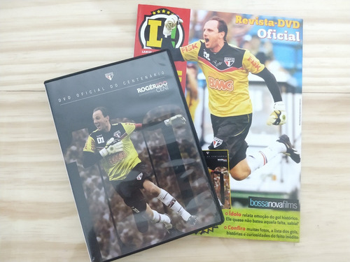 Dvd Rogério Ceni 100º Gol - Original (com Revista Exclusiva)