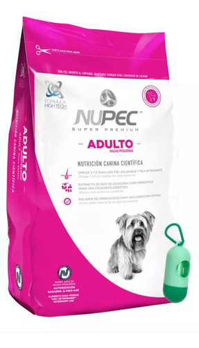 Croquetas Nupec Adulto Raza Pequeña 8kg + Regalo Para Perro