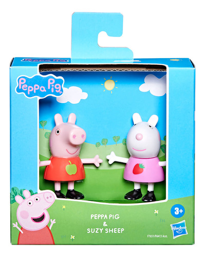 Peppa Pig Y Sus Amigos Set Mejores Amigos Hasbro 6cm