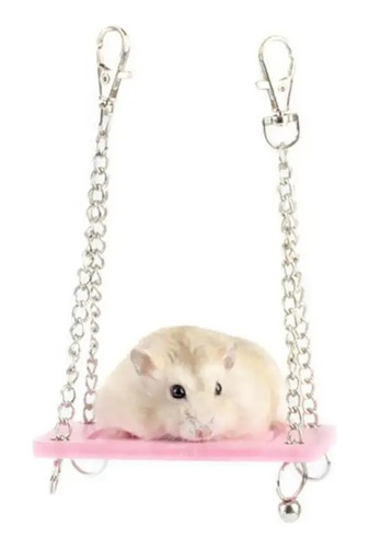 Columpio Colgante Para Hamsters - Accesorios Hamsters