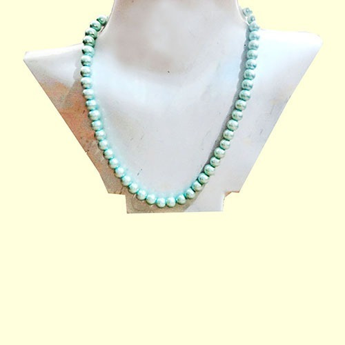 Collar De Perlas Verde