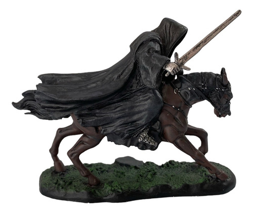 Miniatura Senhor Dos Anéis Nazgul Montado À Cavalo Ed Esp 5